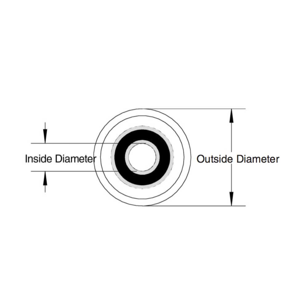 5/16" Inside Diameter 1/2" Outside Diameter