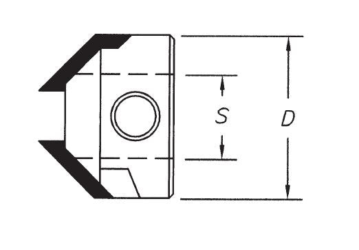 C/T Countersink RH 18MM Dia x 8MM