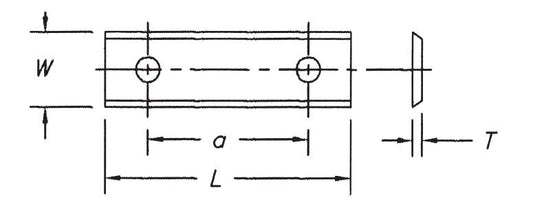 Insert 50 x 12 x 1.5  ( 10 pc per pack)