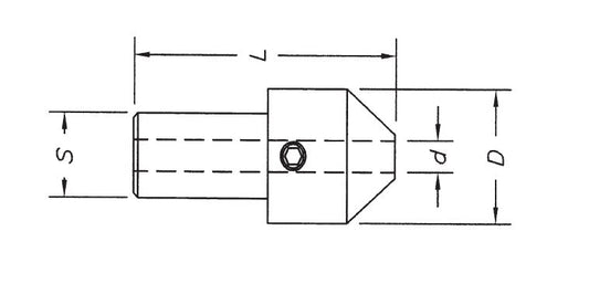 3/16" Screw for Drill Adapt/Countersinks - Pk 10