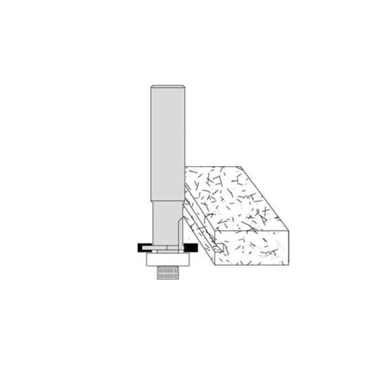 7/8" Cutting Diameter 1/2" Shank Diameter 1/8" Kerf 1/16" Inlay Depth