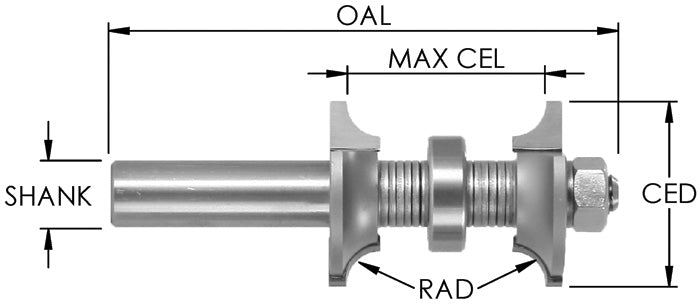 ARBOR FOR 2160-SE2164 (RH & LH)