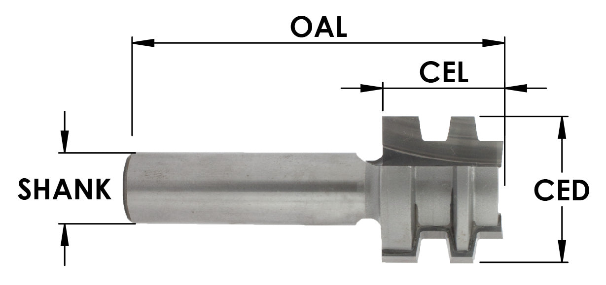 C/T Drawer Lock 1-1/16 Lg Dia x 3/4 CL x 1/2