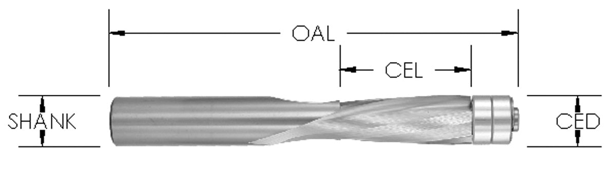 F/T DOWN SPRL, 1/2 CD X 2 CL x 1/2 SHK x 4 1/2 OAL