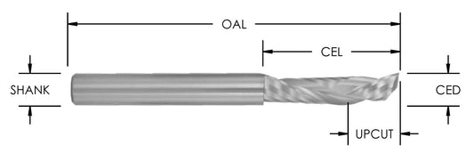 1/2 CD X 1 1/4 CL X 1/2 SHK X LH 1+1 S/C Spiral