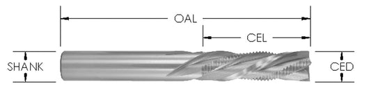 1/2 CD X 1 5/8 CL X 1/2 SH X 4FL RH DN FIN RUF