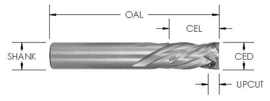 S/C 4+4 Comp 1/2 CD X 1 5/8 CL X 1/2 SH x 4"