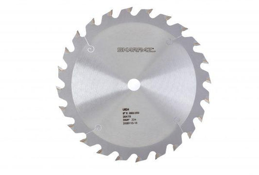 12" Diameter 24 Teeth 20ST Grind .060 Plate .090 Kerf 1" Bore