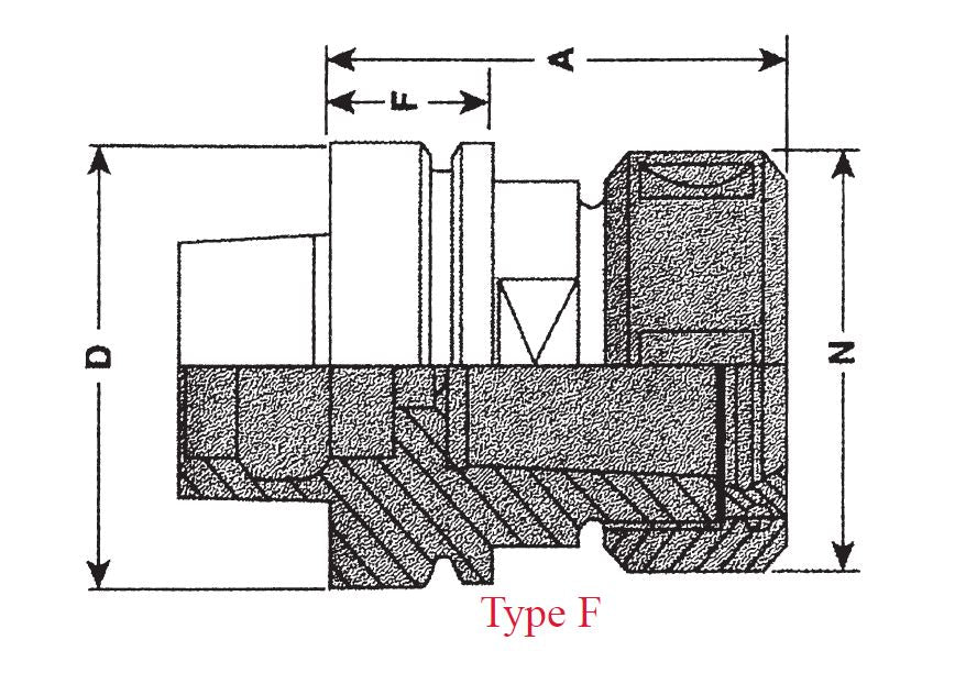 HSK  63F x SYOZ 25-80 mm  Collet Holder w/Nut