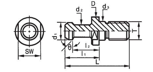 Type BT 35-Heian Pull Stud